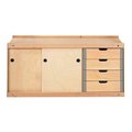 Affinity Tool Works Sjobergs Storage Cabinet for Nordic Plus 1450, 40"W x 17"D x 18"H SJO-33374